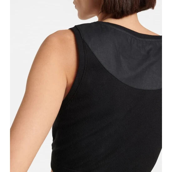 Loewe Anagram Jersey Crop Top - Image 4