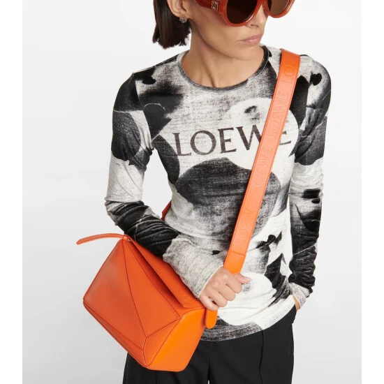 Loewe Puzzle Small Leather Shoulder Bag