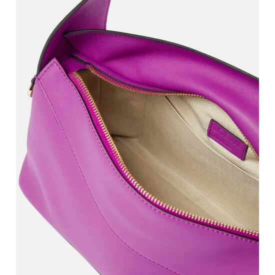 Loewe Puzzle Slouchy Leather Shoulder Bag - Image 2