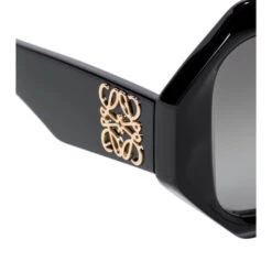 Loewe Anagram Hexagonal Sunglasses