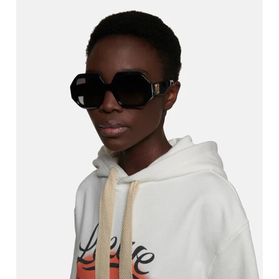 Loewe Anagram Hexagonal Sunglasses - Image 2