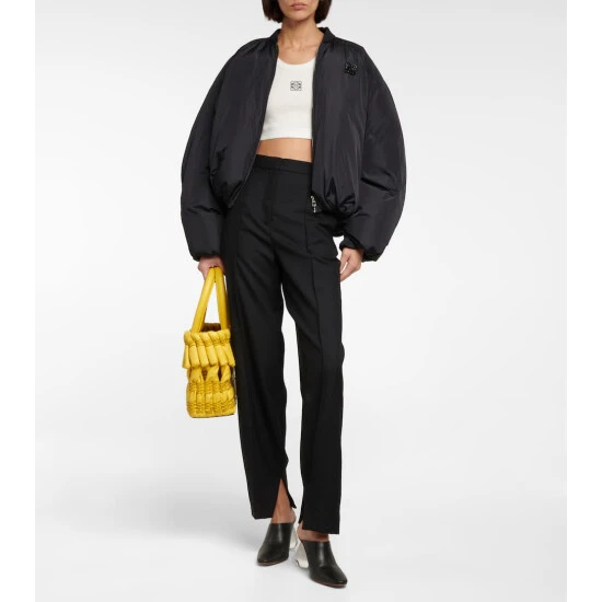 Loewe Anagram Cotton-blend Crop Top