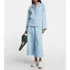 Loewe Anagram Oversized Denim Blouse