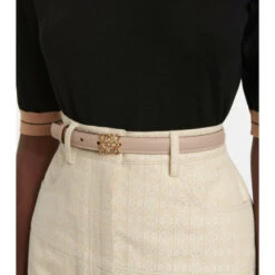 Loewe Anagram Leather Belt