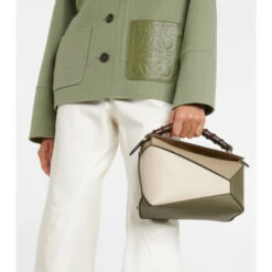 Loewe Puzzle Edge Small Leather Shoulder Bag