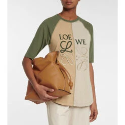 Loewe Flamenco Large Leather Shoulder Bag