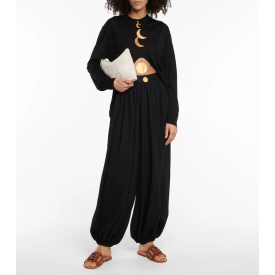 Loewe Paula's Ibiza Anagram Canvas Pouch - Image 4