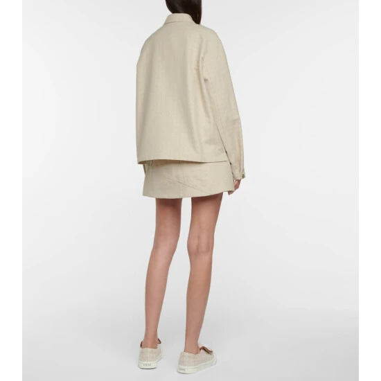 Loewe Anagram Jacquard Cotton Jacket - Image 2