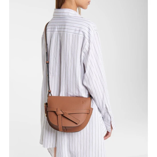 Loewe Gate Small Leather Shoulder Bag