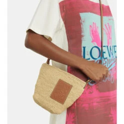 Loewe Paula's Ibiza Pochette Raffia Tote