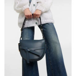 Loewe Gate Dual Small Leather Shoulder Bag