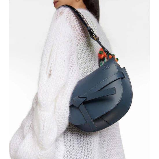 Loewe Gate Dual Small Leather Shoulder Bag - Image 5