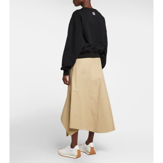 Loewe Embroidered Cotton Jersey Sweatshirt - Image 2