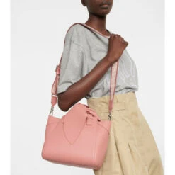 Loewe Hammock Bunny Leather Shoulder Bag