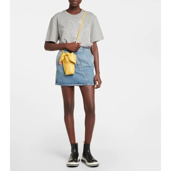 Loewe Embroidered Cotton Jersey T-shirt