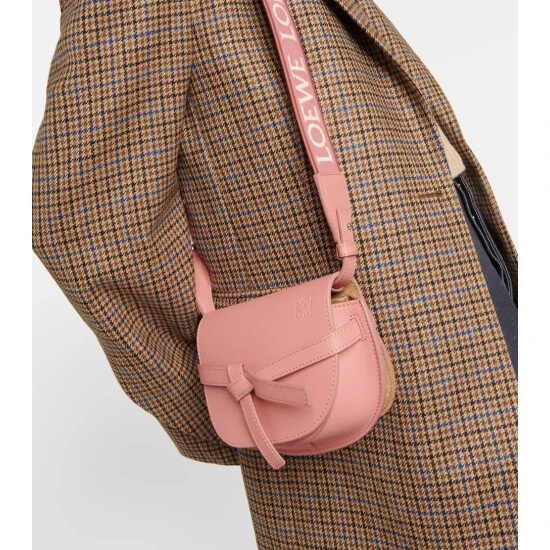 Loewe Gate Dual Mini Leather Shoulder Bag