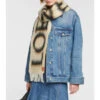 Loewe Logo Jacquard Wool-blend Scarf