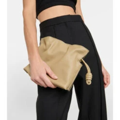 Loewe Flamenco Mini Leather Clutch