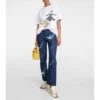 Loewe X Howl's Moving Castle Printed Cotton T-shirt
