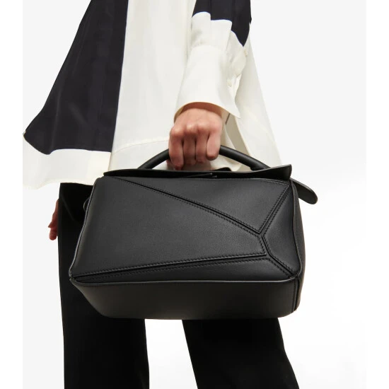 Loewe Puzzle Small Leather Shoulder Bag - Image 5