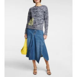 Loewe Anagram Wool Cardigan