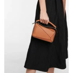 Loewe Puzzle Mini Leather Shoulder Bag