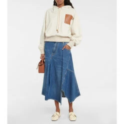 Loewe Anagram Cotton Fleece Hoodie