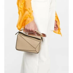 Loewe Puzzle Mini Leather Shoulder Bag