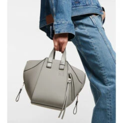 Loewe Hammock Compact Leather Tote Bag