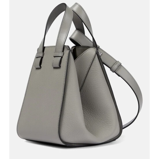 Loewe Hammock Compact Leather Tote Bag - Image 3