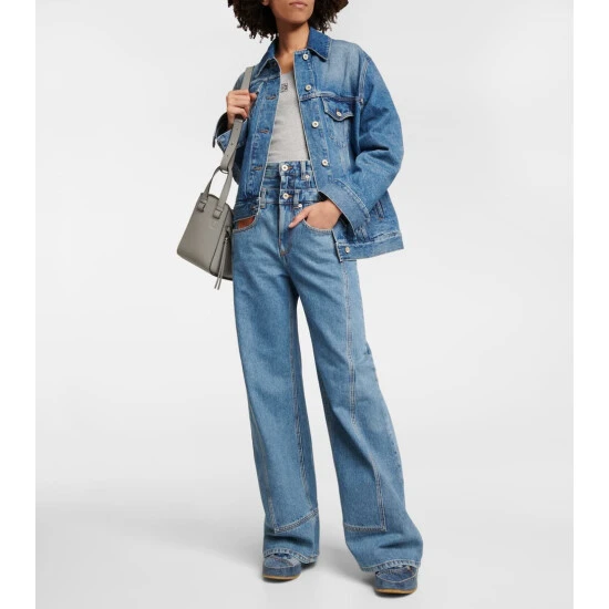 Loewe Hammock Compact Leather Tote Bag - Image 4