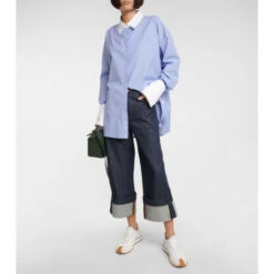 Loewe High-rise Cropped Jeans