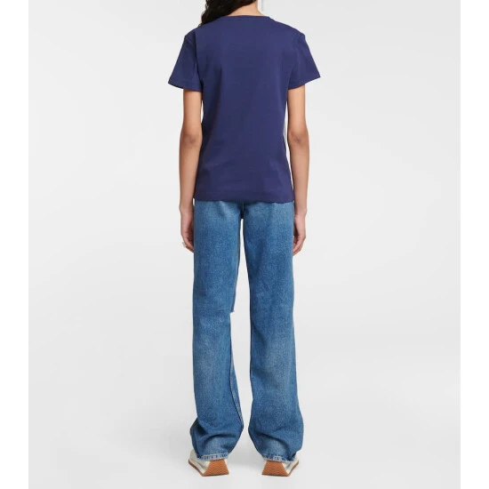 Loewe Logo Cotton T-shirt - Image 2