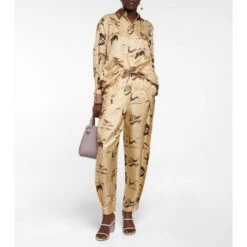 Loewe Printed Silk Shirt