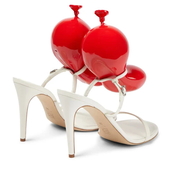 Loewe Balloon Leather Sandals - Image 2