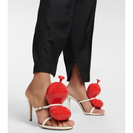 Loewe Balloon Leather Sandals - Image 3