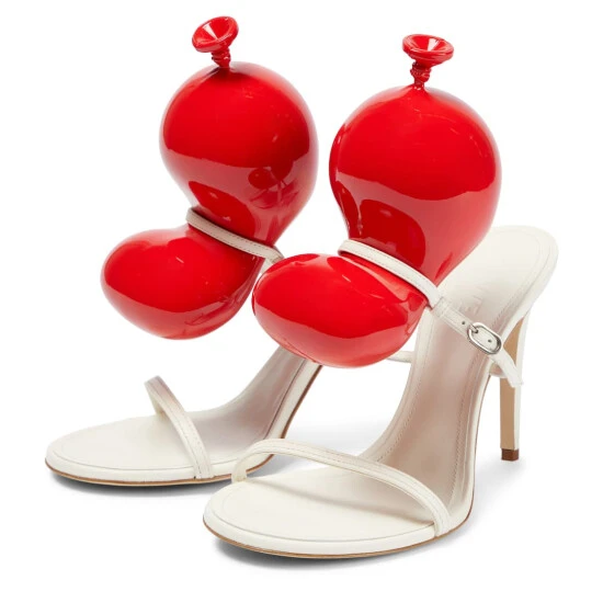 Loewe Balloon Leather Sandals - Image 4