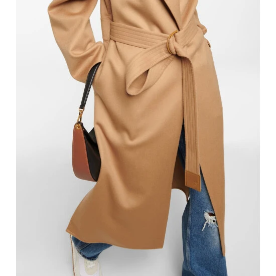 Loewe Wool And Cashmere Trench Coat - Image 4