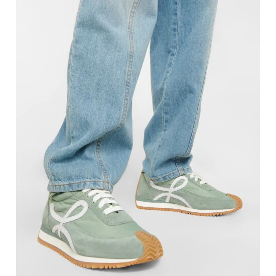 Loewe Flow Runner Suede Sneakers - Image 3