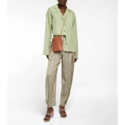 Loewe Wide-leg Silk Pants