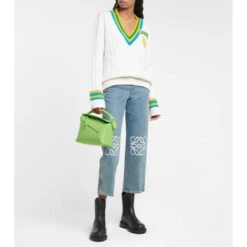 Loewe Leather Chelsea Boots